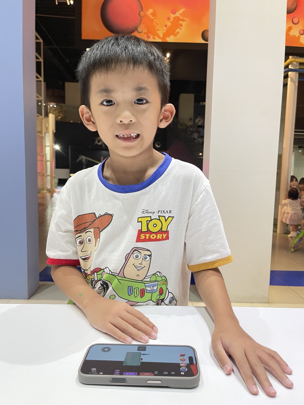 小男孩在科教館分享成為遊戲 YouTuber 的願望